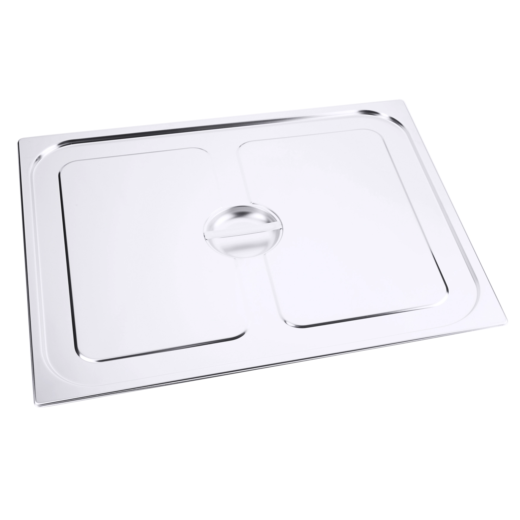 Contacto Edelstahl Deckel für Gastronormbehälter GN-2/1 7521/650