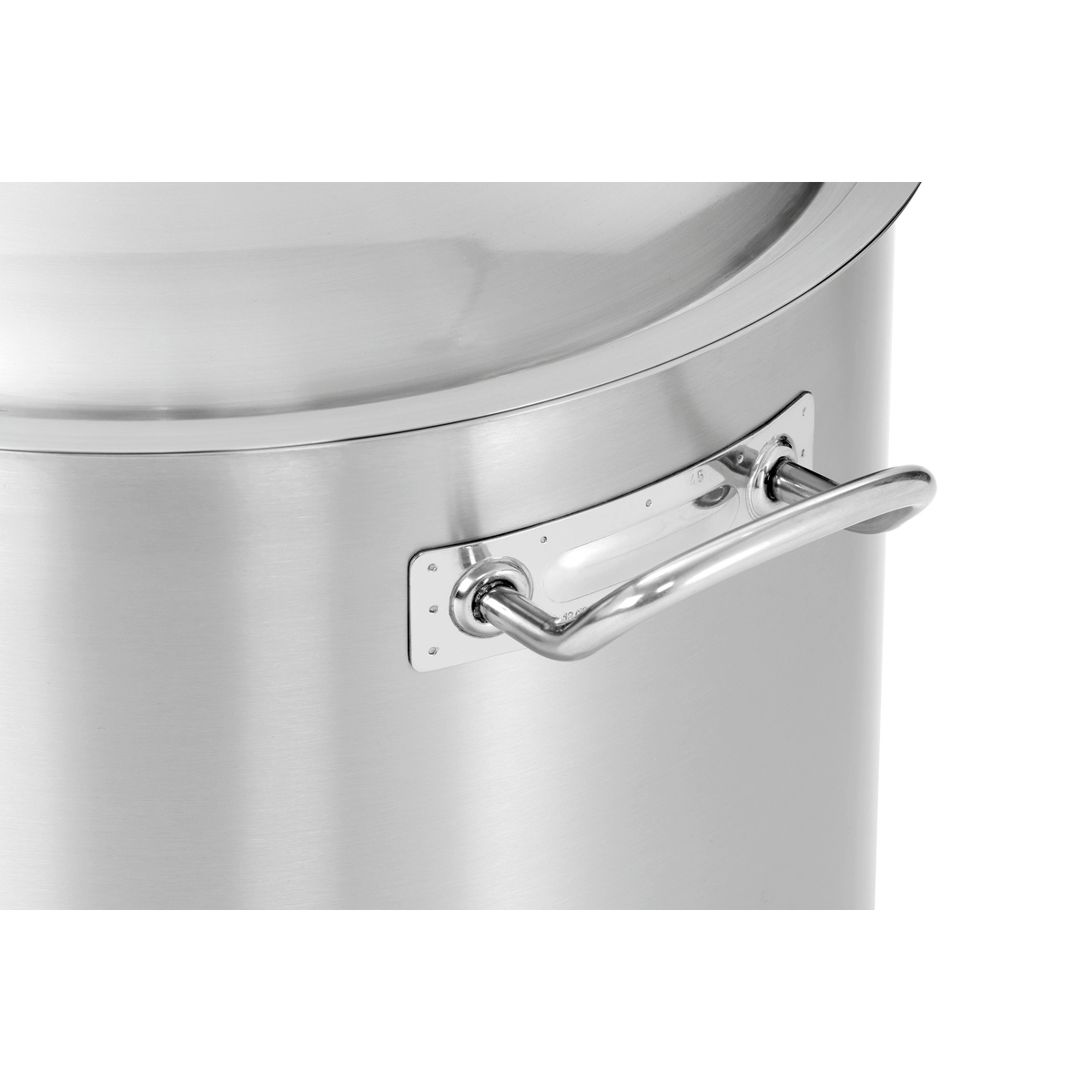 Bartscher 100442 Kochtopf aus Edelstahl mit Deckel Griff