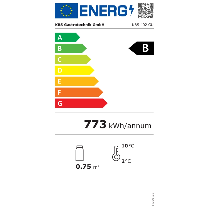  KBS 347408 energielabel Flachrührer 8KFE2T