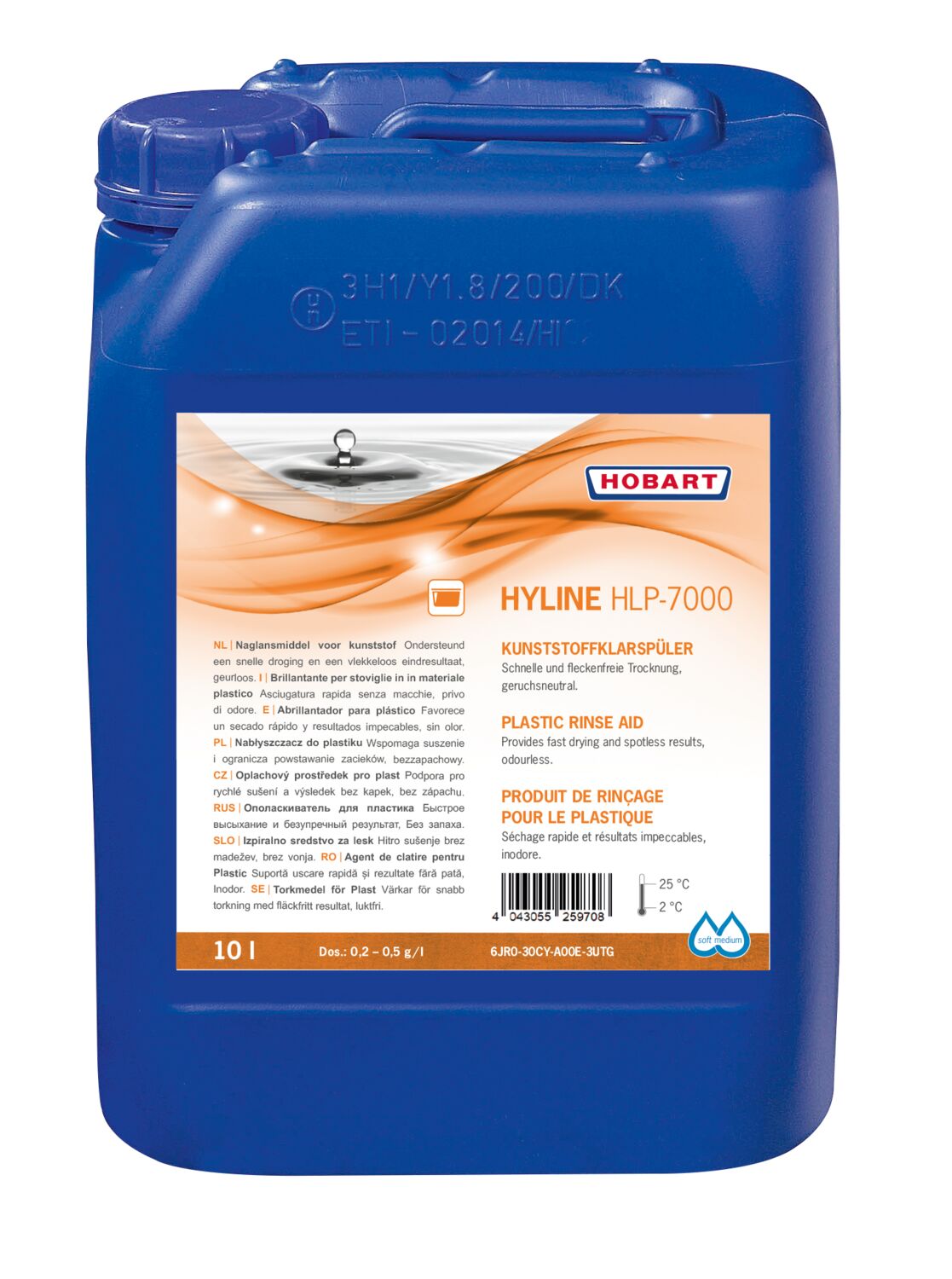 Hobart HLP 7000 Kunststoffklarspueler