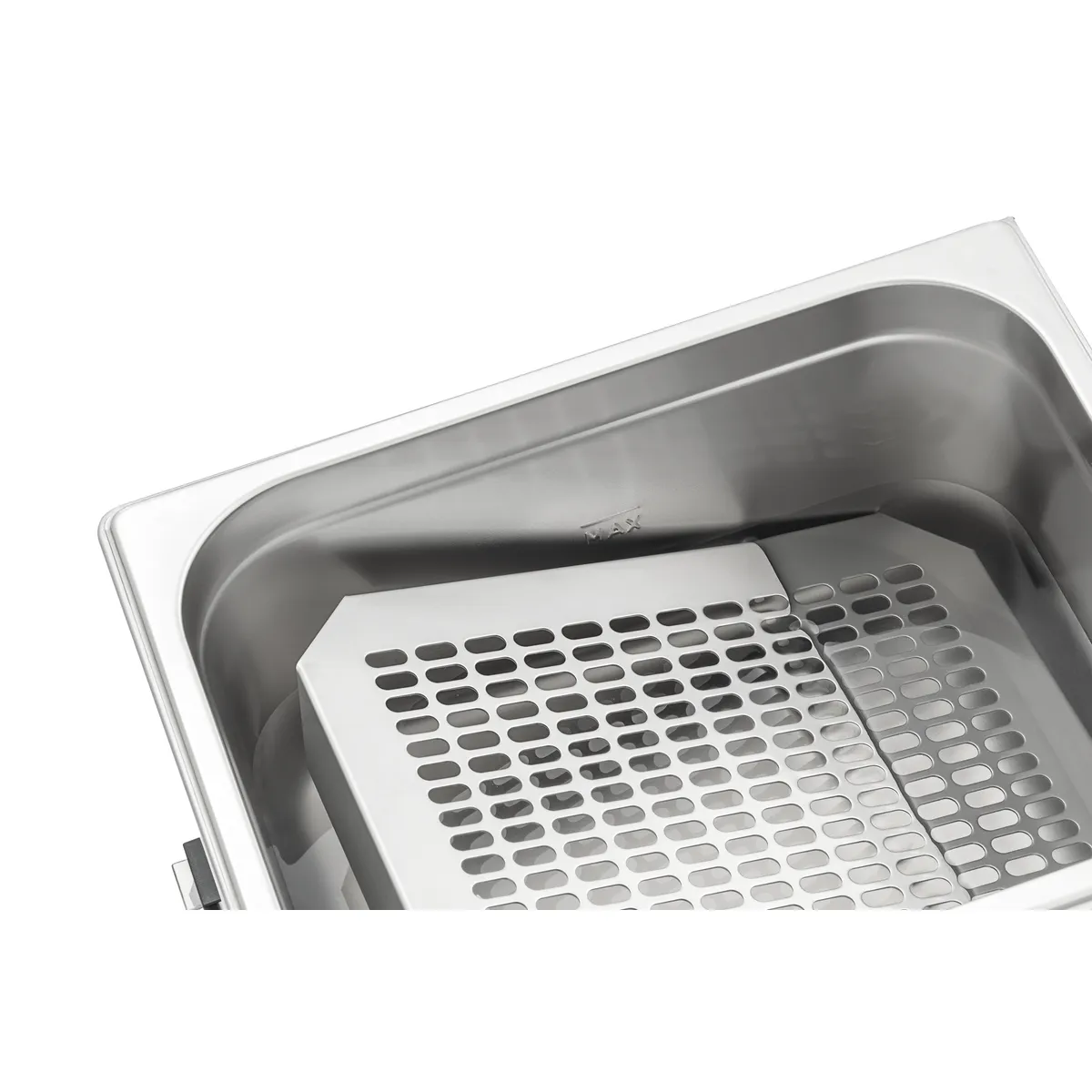 Bartscher A120465 Wuerstchenwaermer Detailansicht maximale Füllhöhe