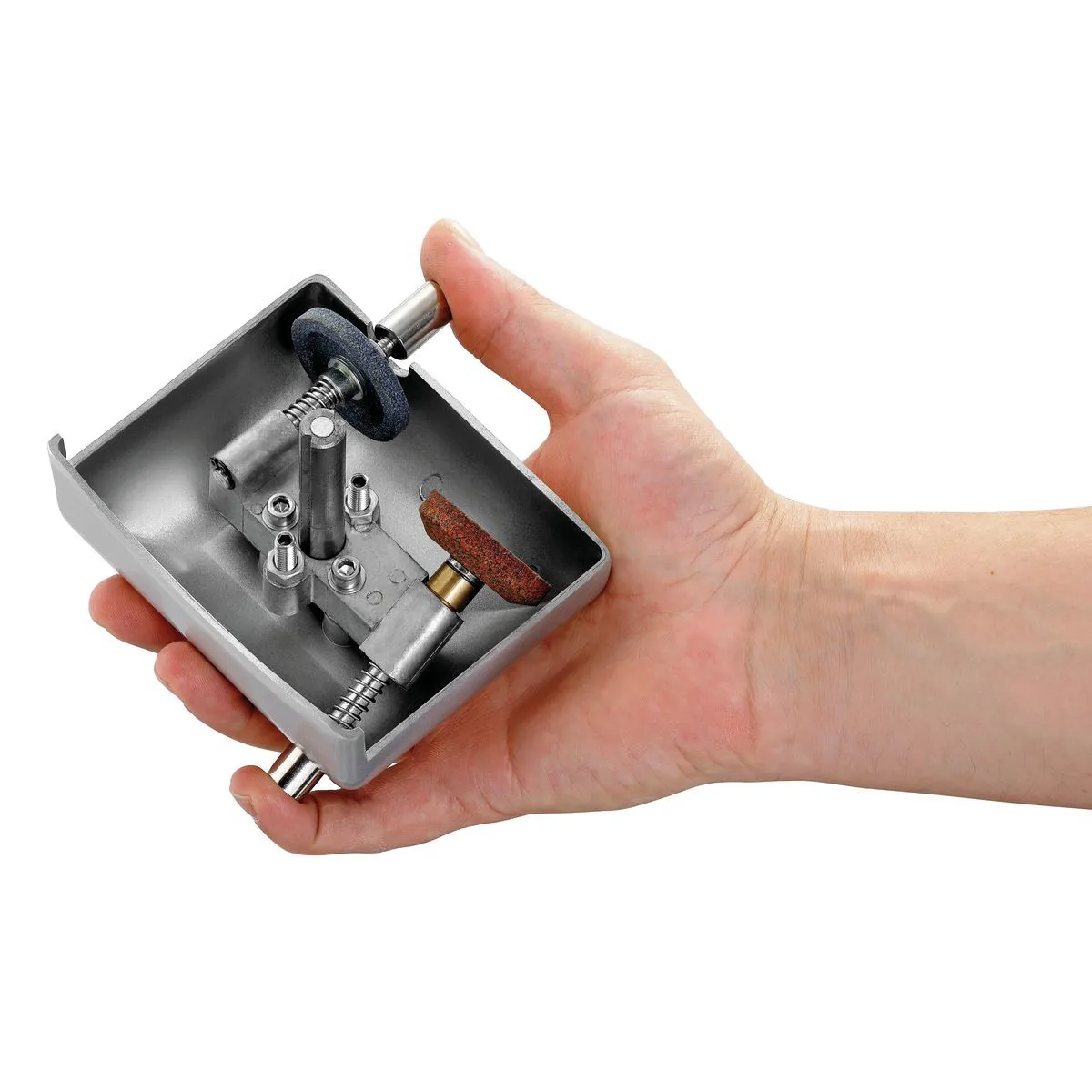 Bartscher 174301 Aufschnittmaschine Messerschaerfer Detailansicht