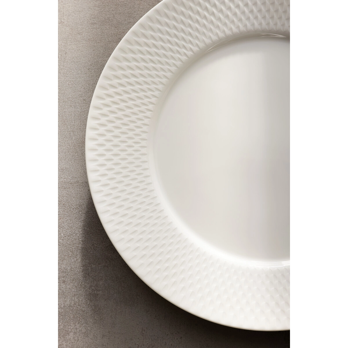 Bauscher Purity Nahaufnahme Teller Relief