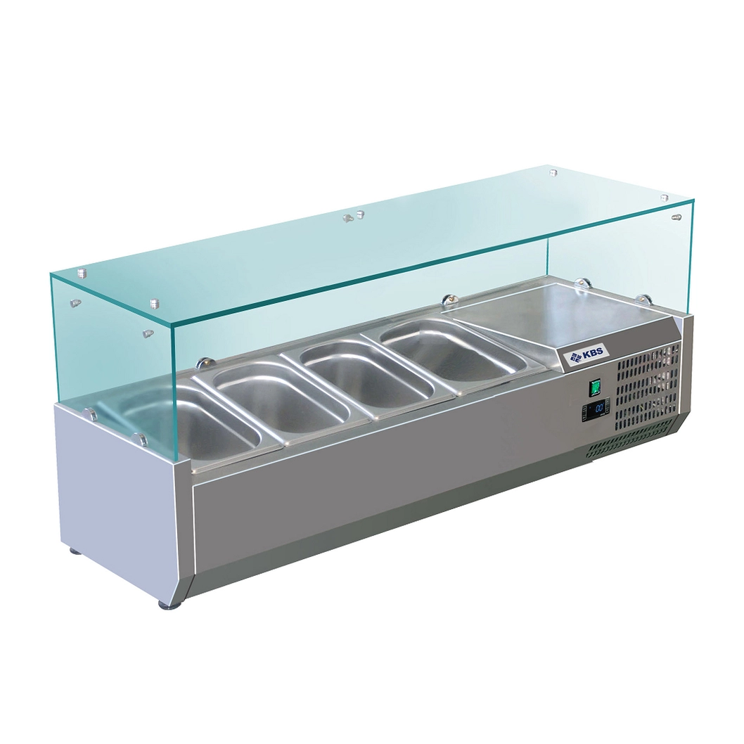  KBS 340120 kuehlaufsatz rx1200 glasaufbau Ansicht 1  