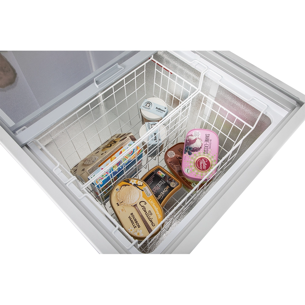  KBS 922022 Tiefkuehltruhe gewoelbter Glasschiebedeckel d201 Ansicht 4  