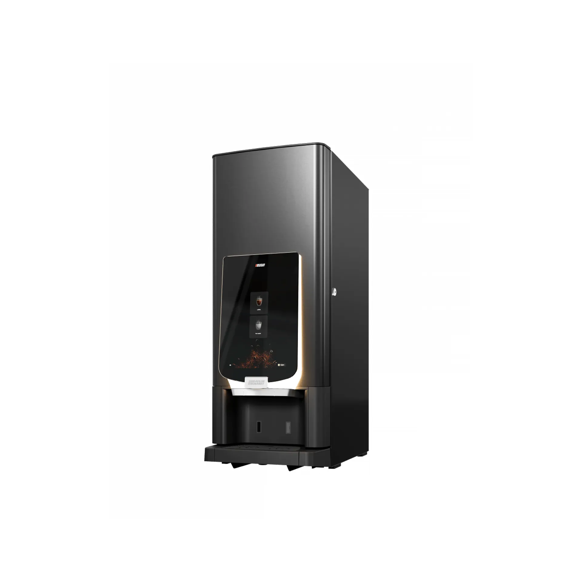 kühlschrank, einbau-kühlschrank, schwarz, groß, digitales-display