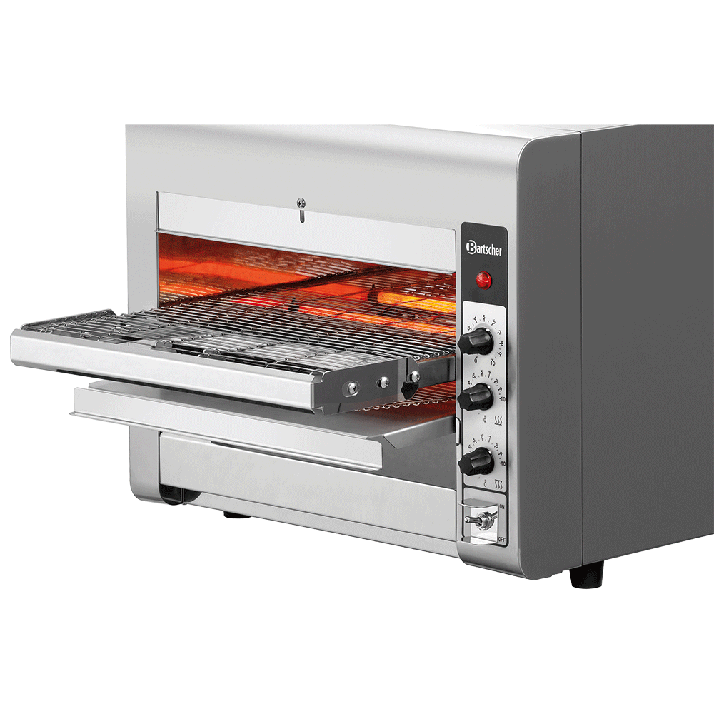 Bartscher 2002203 Durchlaufpizzaofen 3600TB10 Ansicht 6