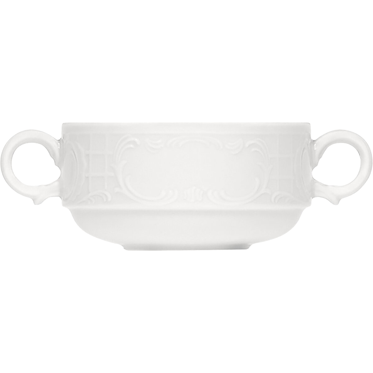 Bauscher 6572926 Suppenobertasse stapelbar, Schale, Suppenschüssel, Tasse, Porzellan, Töpferei