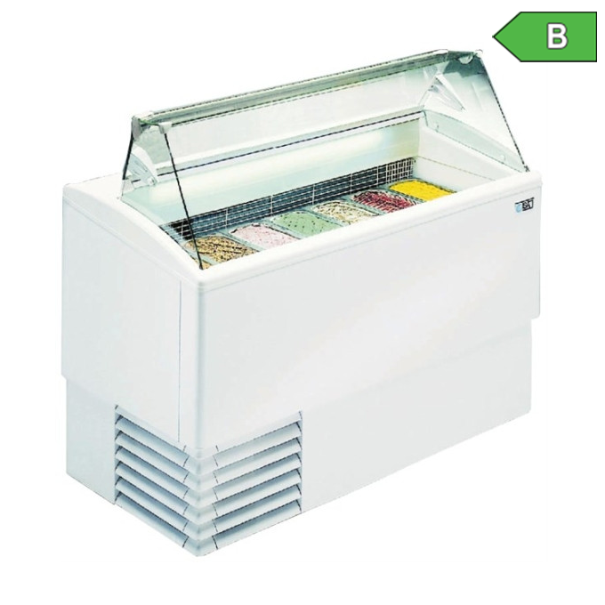  Nordcap 4530230004001 Speiseeisvitrine Isetta4TBSTD Label  