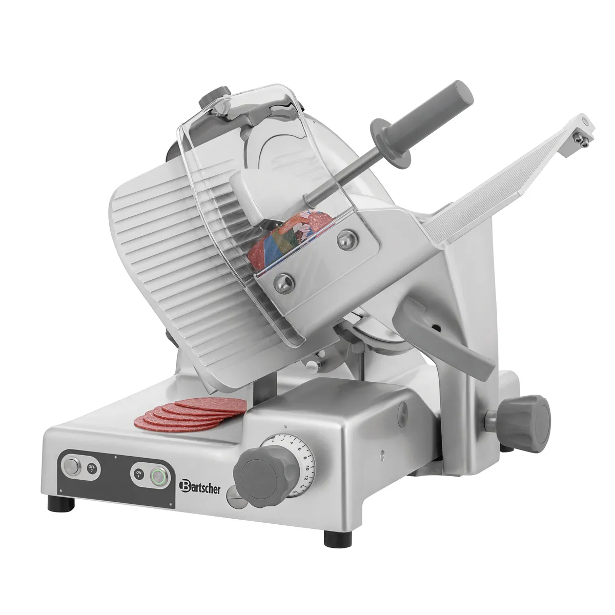 Bartscher 174302 Aufschnittmaschine mit Wurst