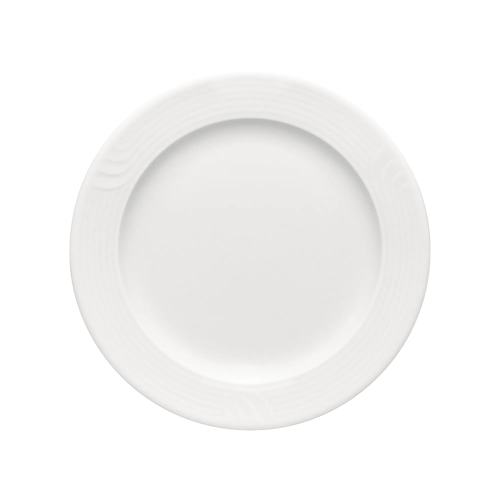 Bauscher Carat Teller flach rund Fahne Relief 6250025