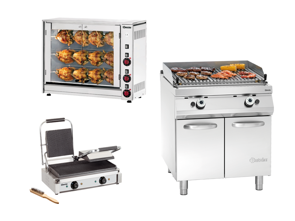 Kontaktgrills und weitere Grillgeraete