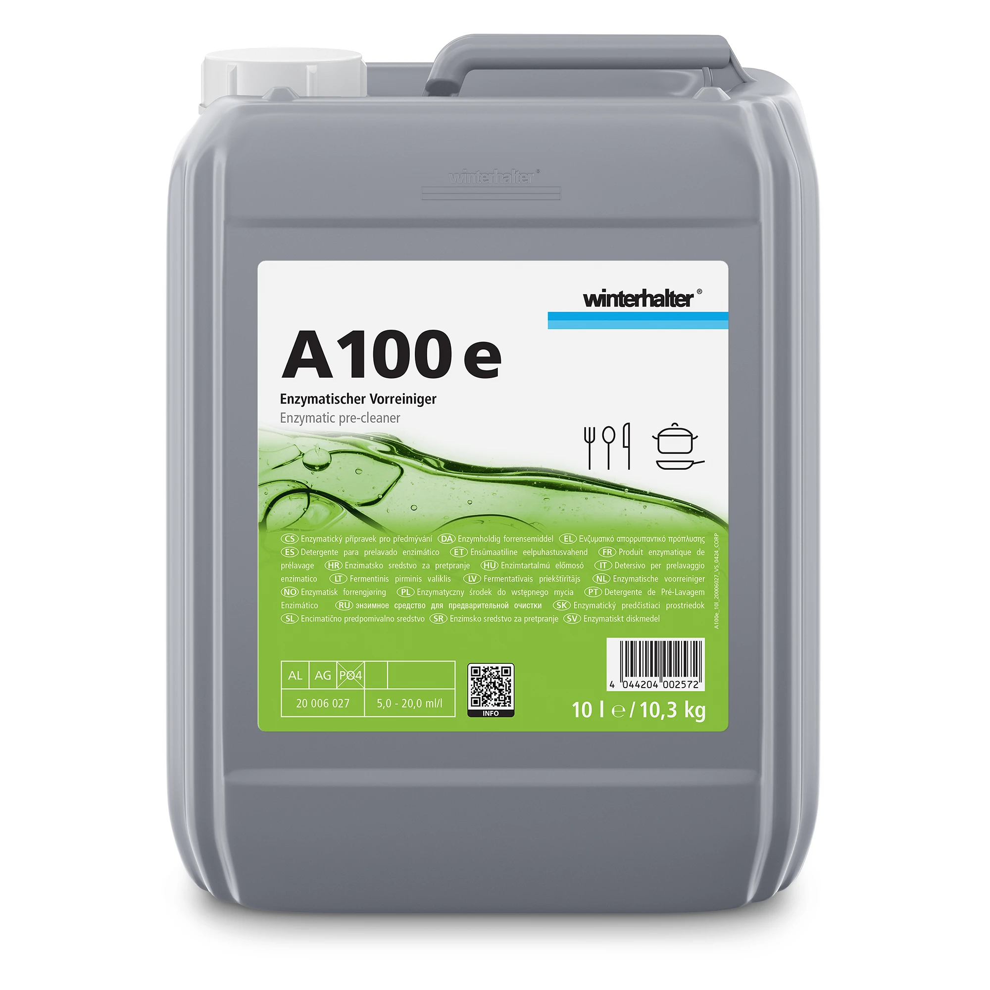 Winterhalter 20006027 A 100 e Krustenkracher 10 Liter Kanister