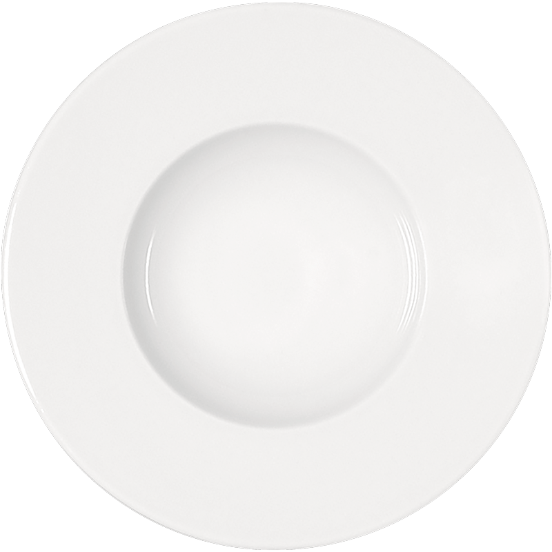 Bauscher 6700720 Teller tief breite Fahne, Untertasse, Porzellan, Töpferei, Teller, Mahlzeit