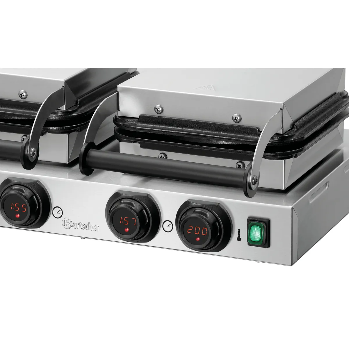 Bartscher 370198 Waffeleisen Bedienfeld