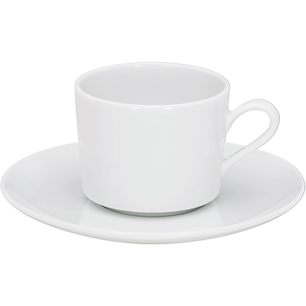 Schoenwald 9135172 Obertasse mit Untere, Untertasse, Tasse, Kunst, Porzellan, Töpferei