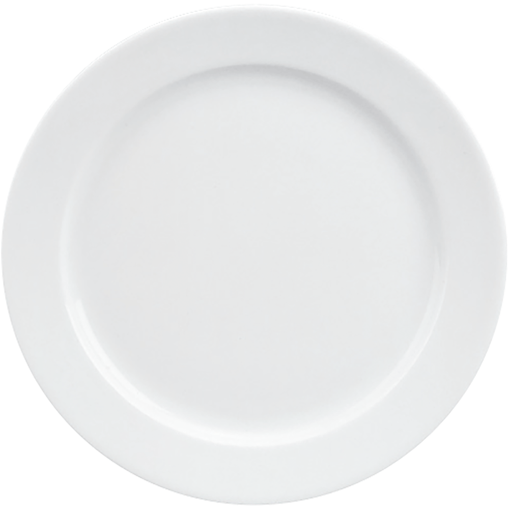 Schoenwald 9110031 Teller flach Fahne, Porzellan, Töpferei, Mahlzeit, Teller, Servierplatte