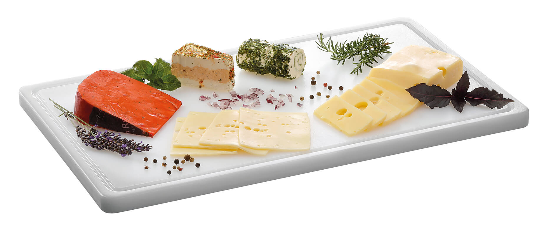 Bartscher A120511 Schneidbrett PRO 53x32 W-R