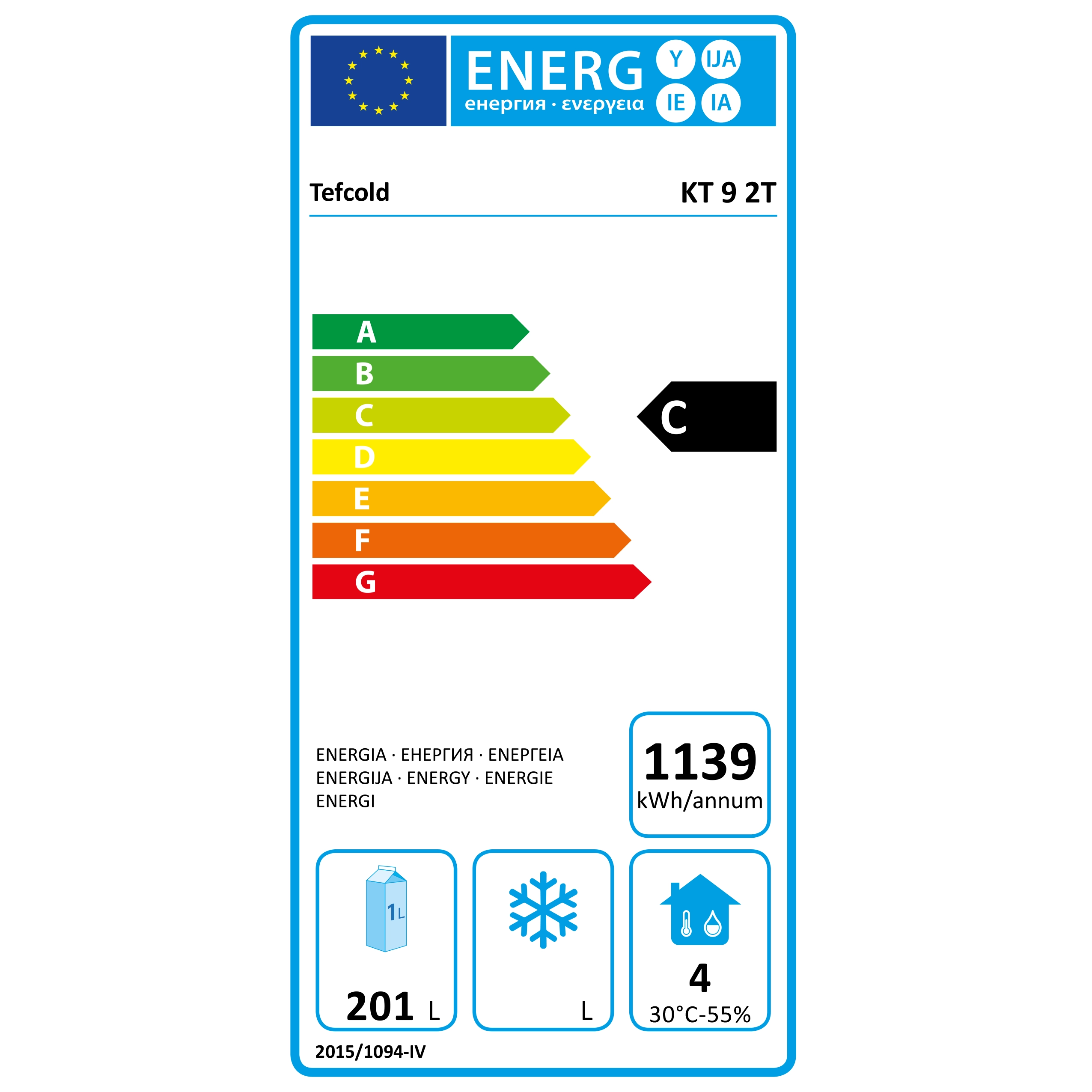  Nordcap 435308001 Energielabel  