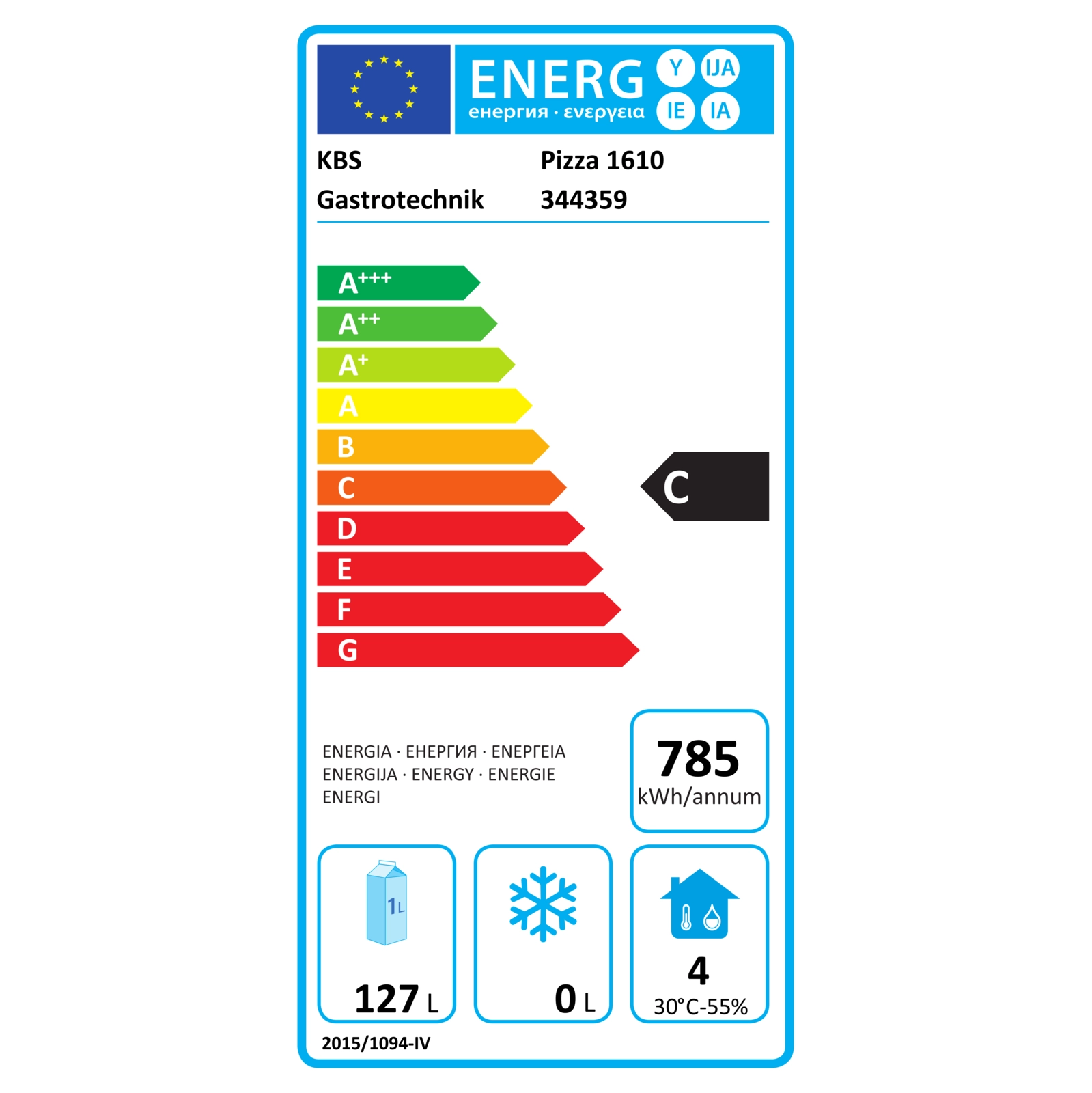  KBS 344359 Energielabel  