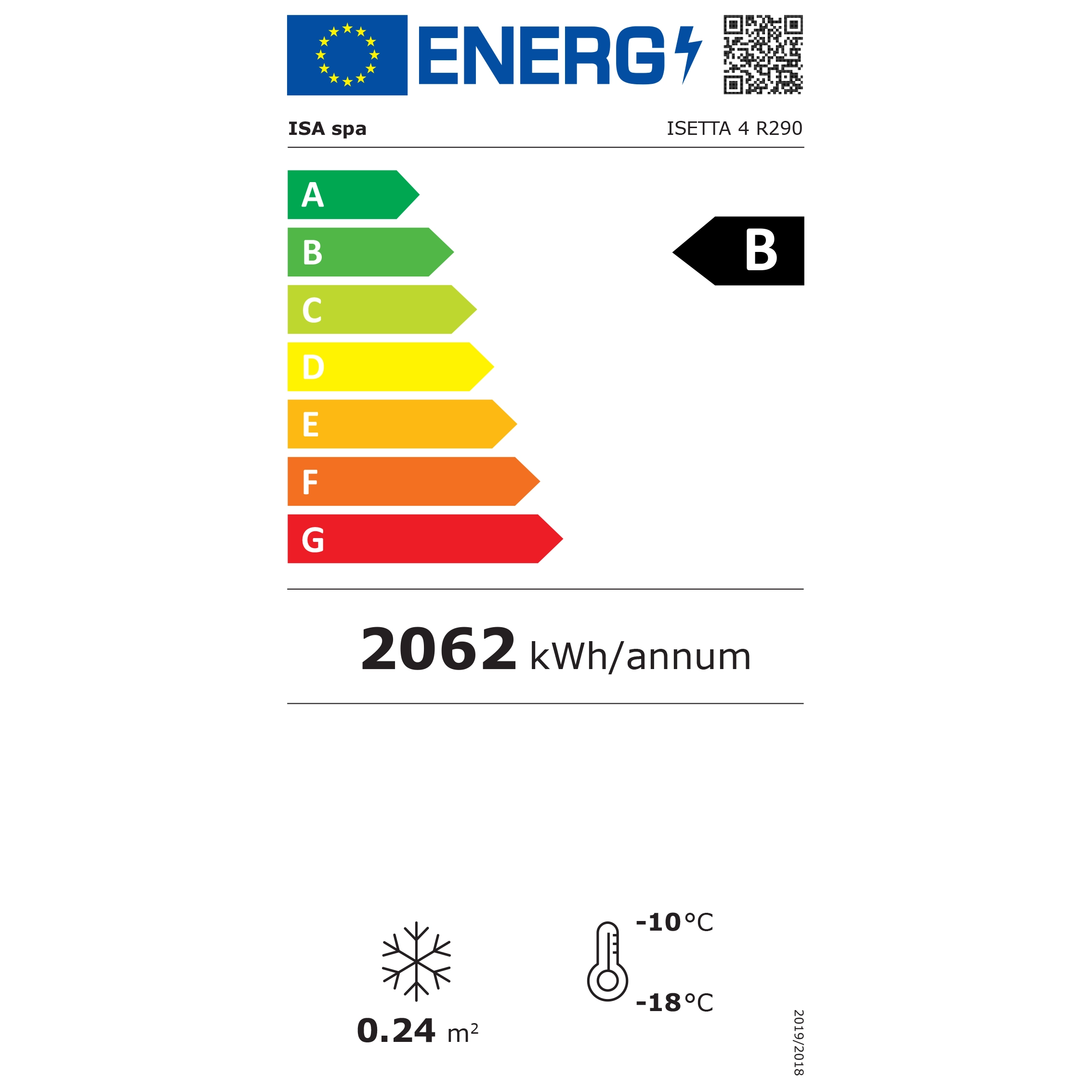  Nordcap 4530230004001 Energielabel  
