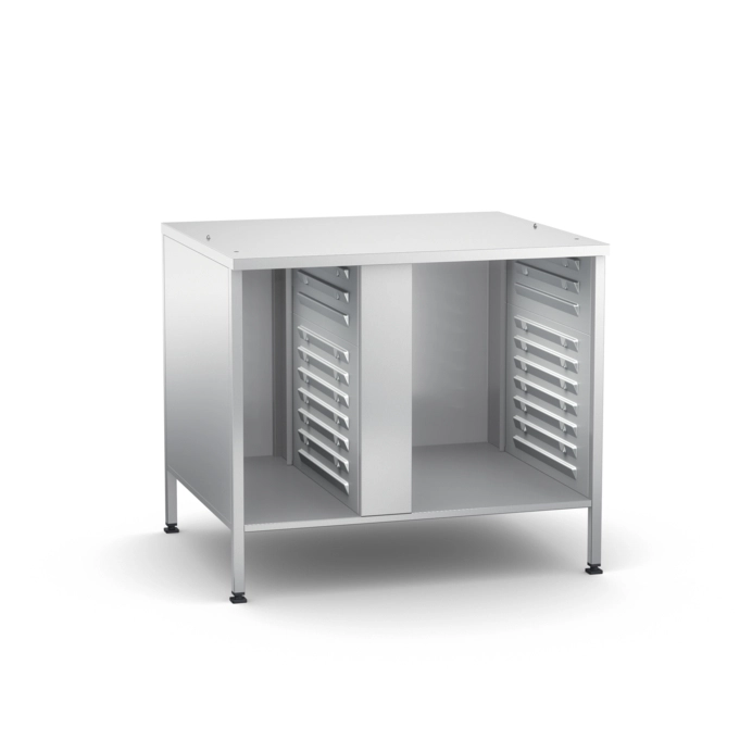 Unterschrank, Küchenschrank, Metall, Stahl, Schubladenständer