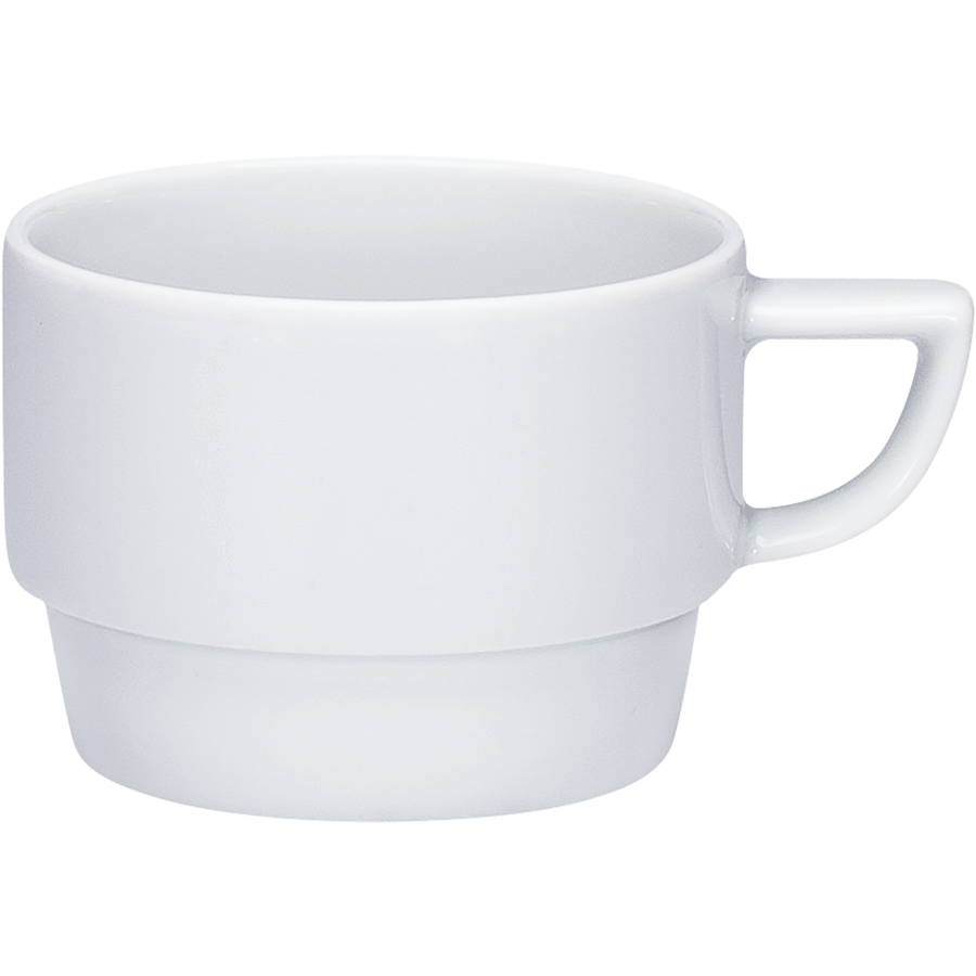 Schoenwald 9305118 Obertasse stapelbar, Pokal, Kunst, Porzellan, Töpferei